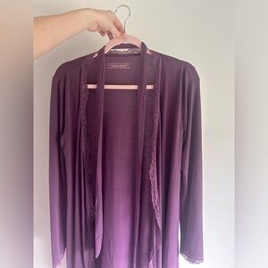 Purple Victoria Secret Lace Robe